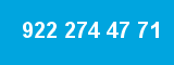922 274 47 71 922 274 47 71